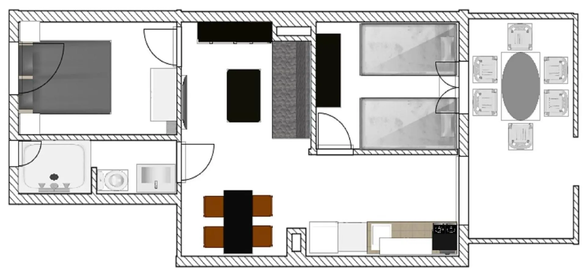 Casa Roja 3 Tias - Quiet Resort, Central, Parking Apartment